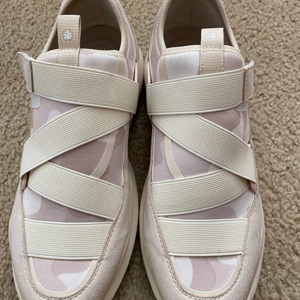 Nurture Beige Shoe Size 10M. Velcro strap closure